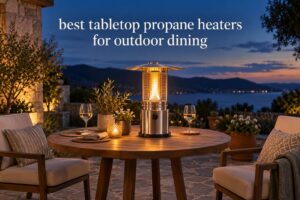 best tabletop propane heaters for outdoor dining