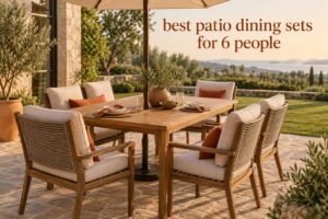 best patio dining sets for 6 people