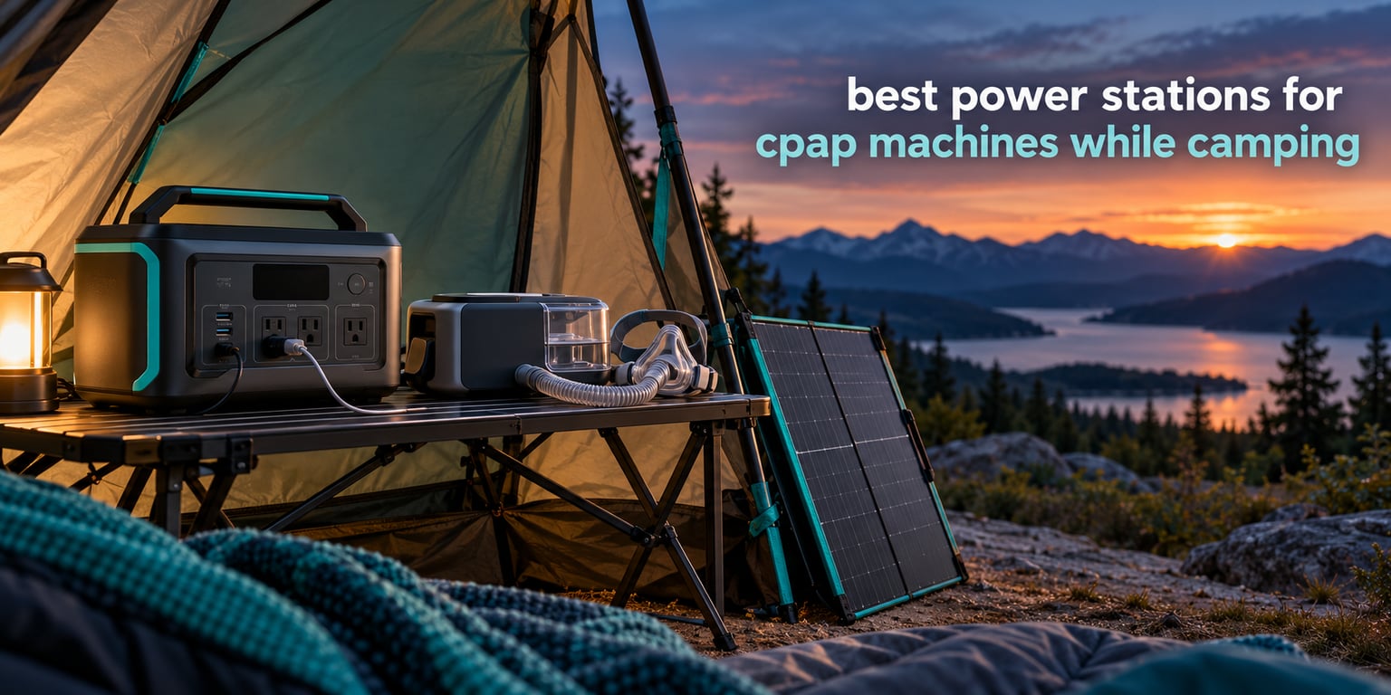best power stations for cpap machines while camping
