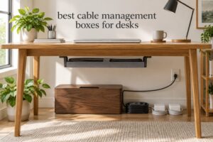 best cable management boxes for desks