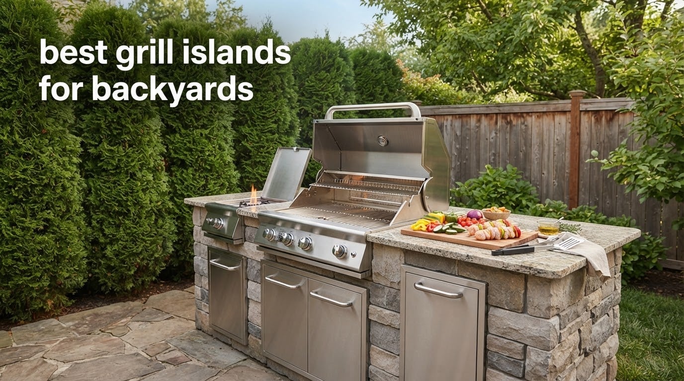 best grill islands for backyards