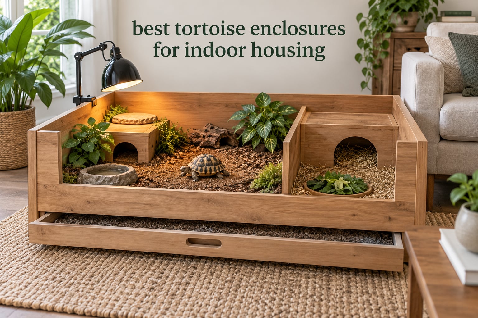 best tortoise enclosures for indoor housing