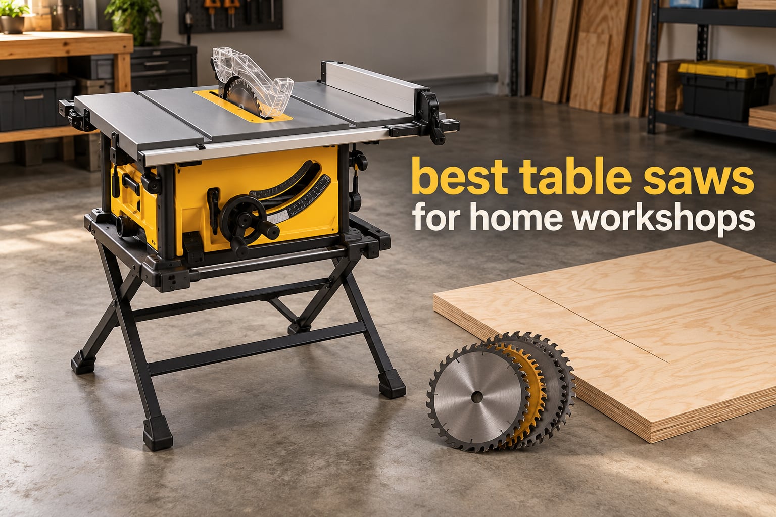 best table saws for home workshops