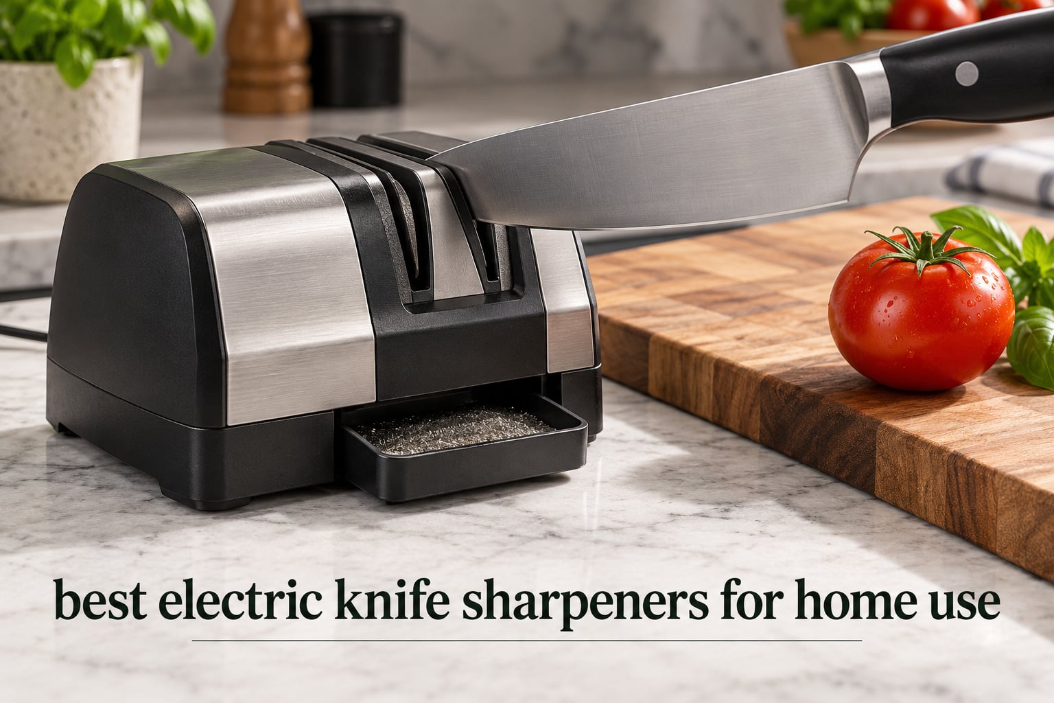 best electric knife sharpeners for home use