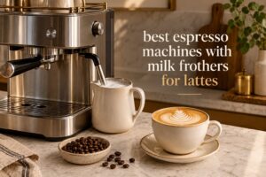 best espresso machines with milk frothers for lattes
