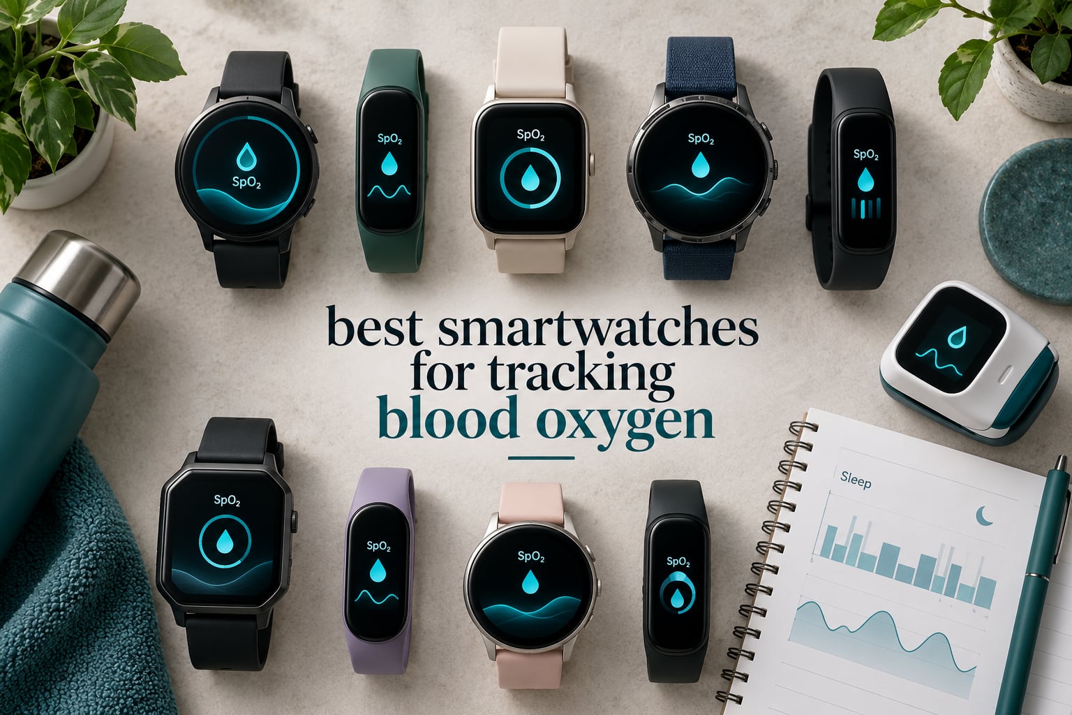 best smartwatches for tracking blood oxygen