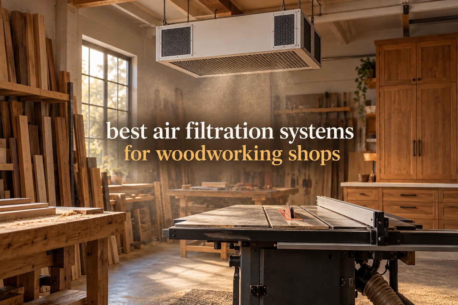 best air filtration systems for woodworking shops