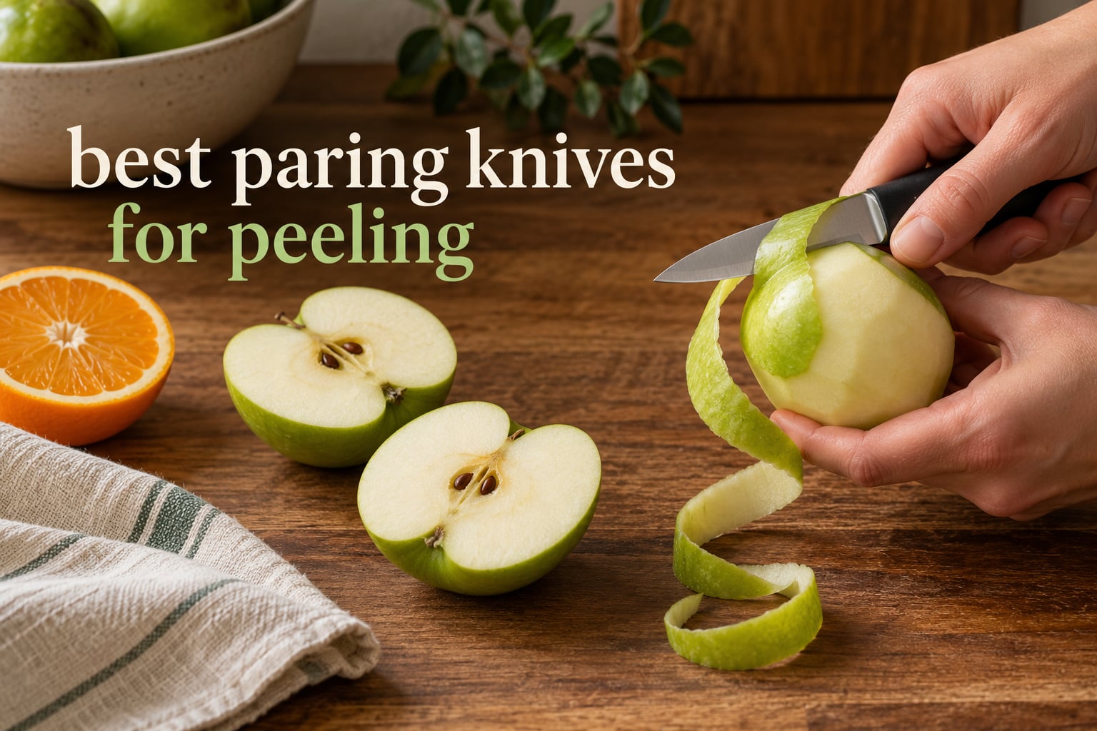 best paring knives for peeling