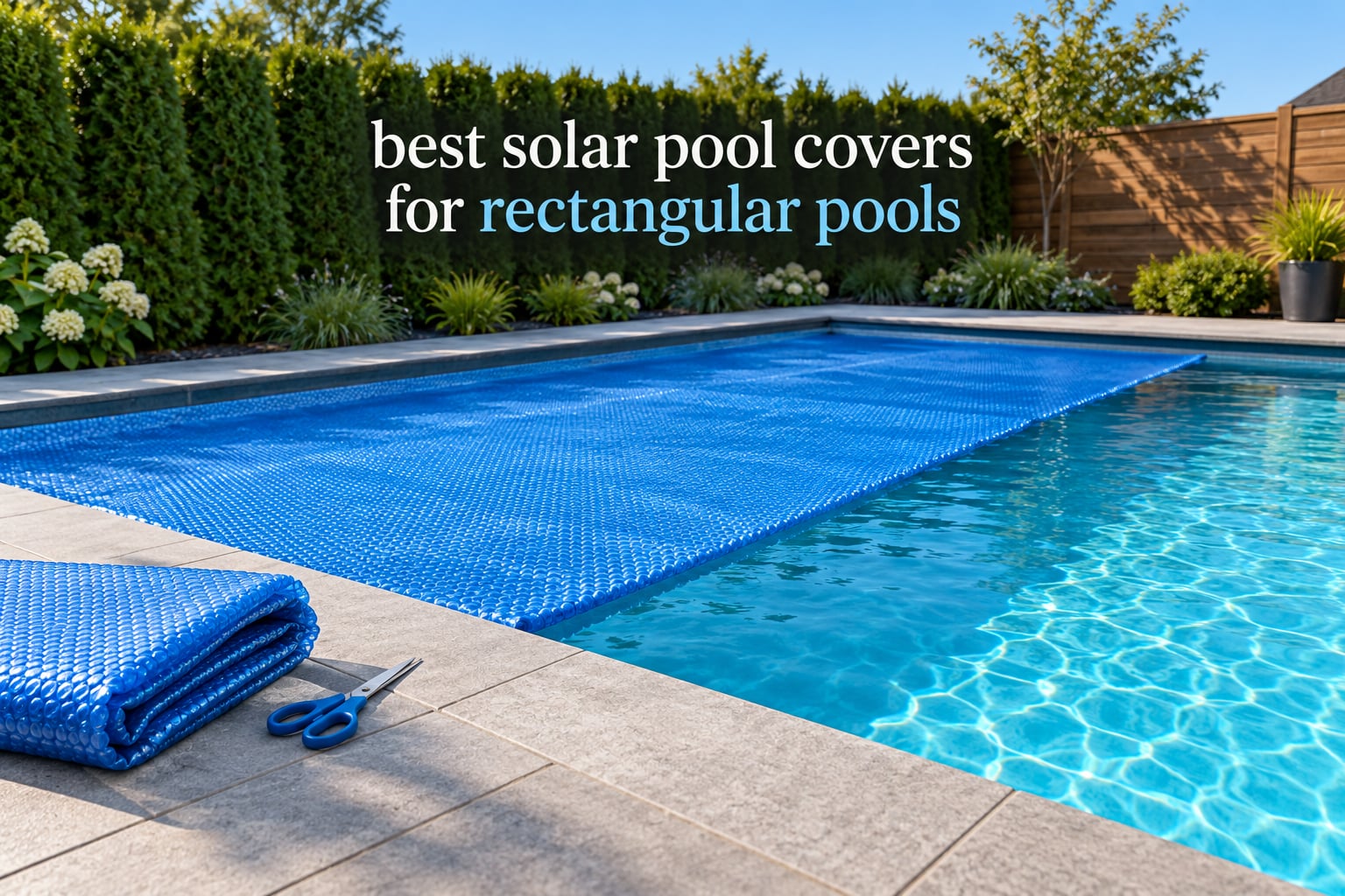 best solar pool covers for rectangular pools
