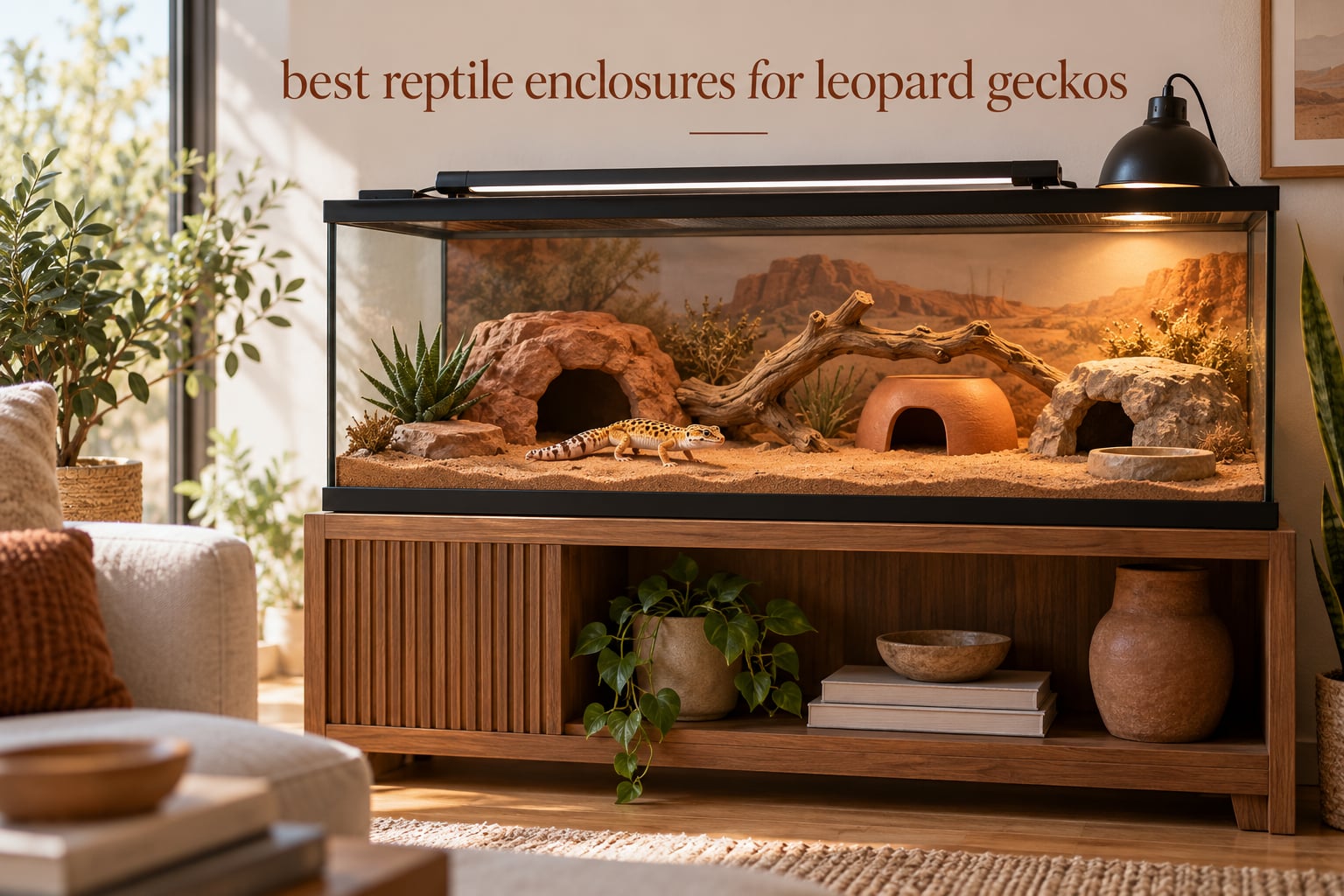 best reptile enclosures for leopard geckos