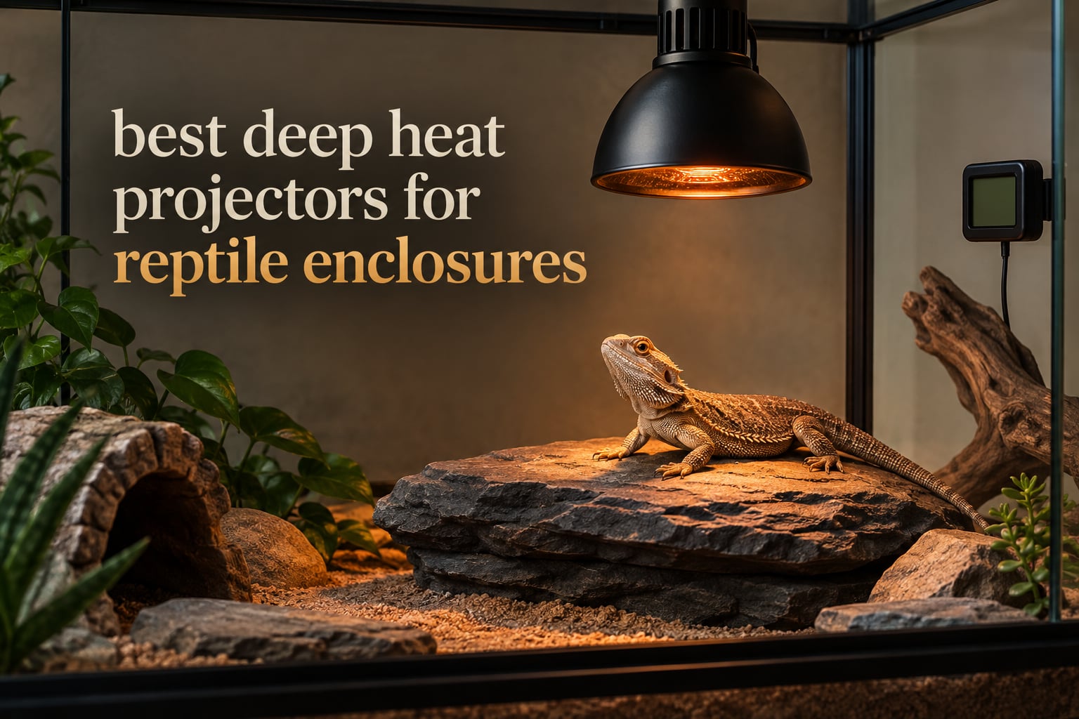 best deep heat projectors for reptile enclosures