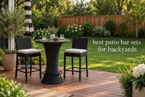 best patio bar sets for backyards