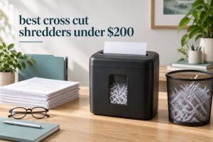 best cross cut shredders under $200
