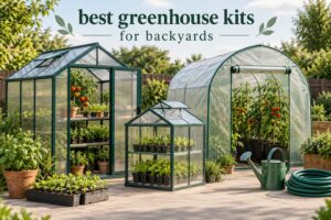 best greenhouse kits for backyards