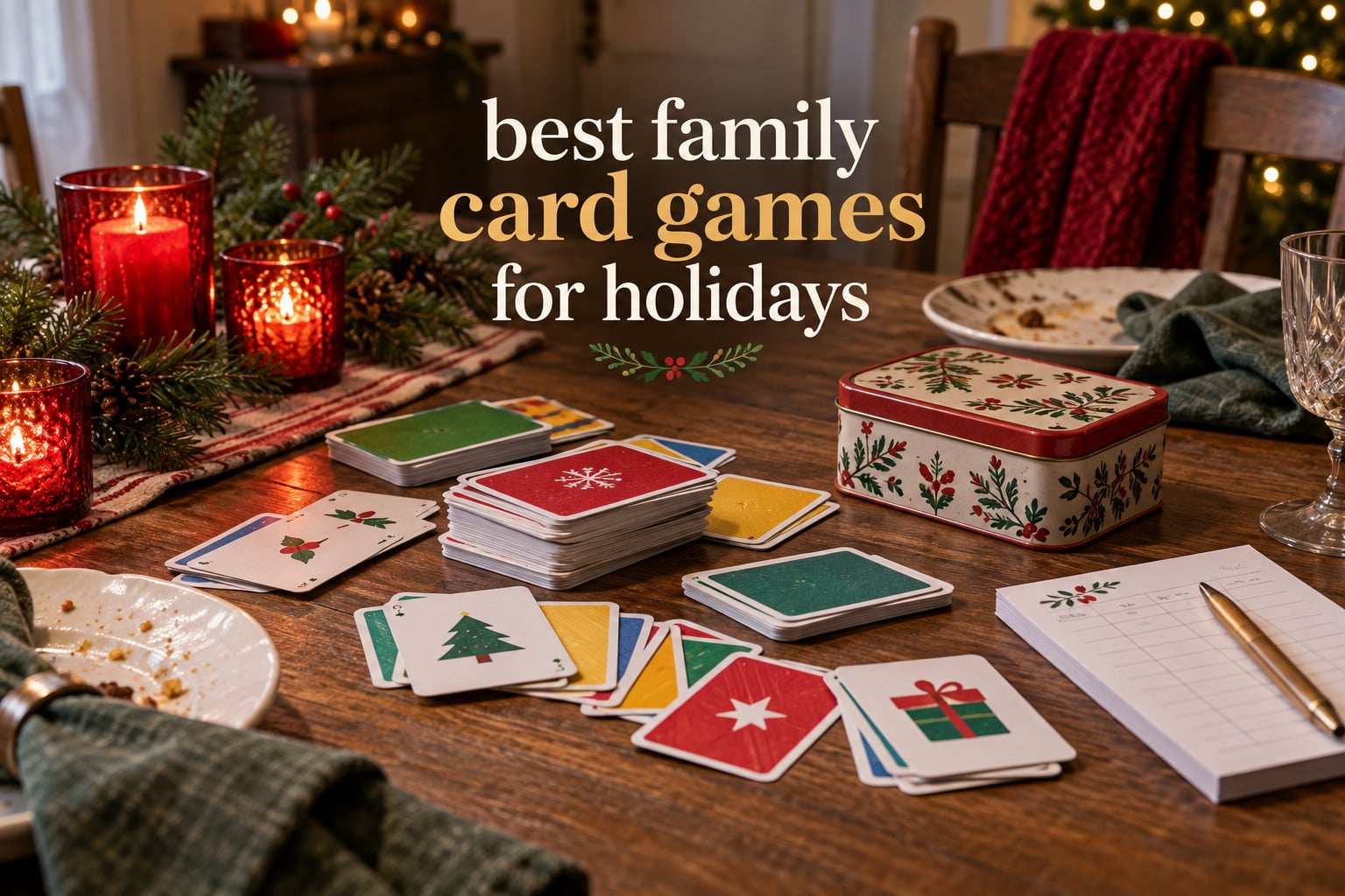 best family card games for holidays