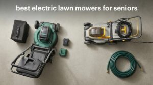 best electric lawn mowers for seniors