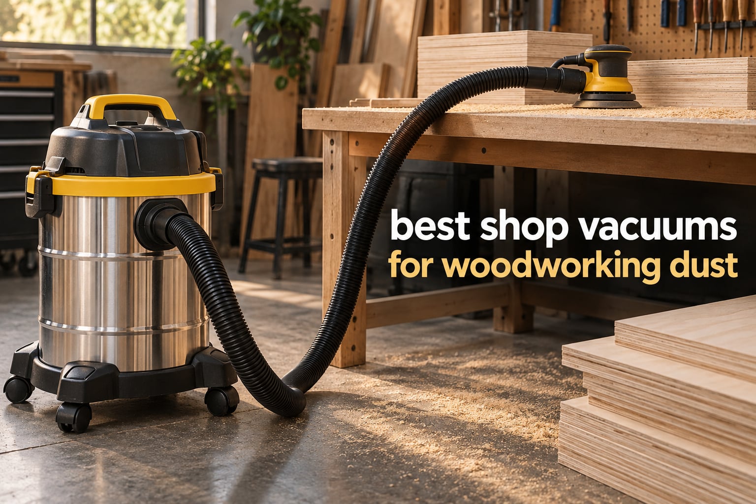 best shop vacuums for woodworking dust