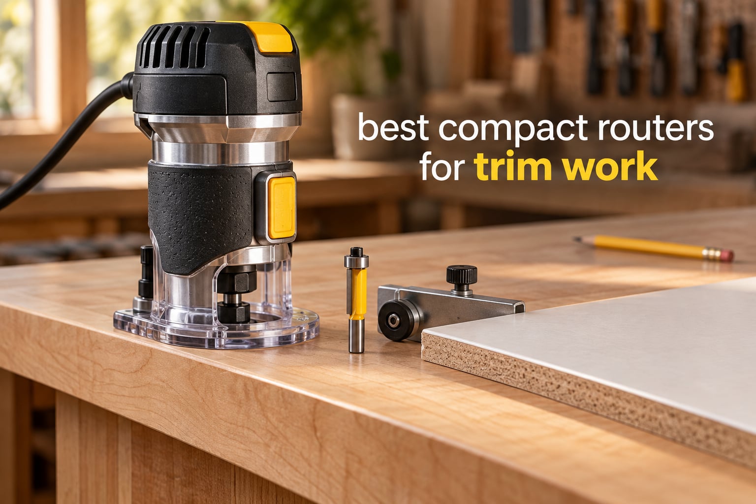 best compact routers for trim work