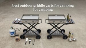 best outdoor griddle carts for camping