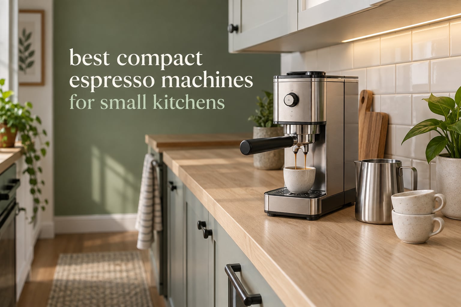best compact espresso machines for small kitchens