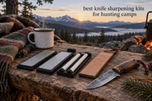best knife sharpening kits for hunting camps