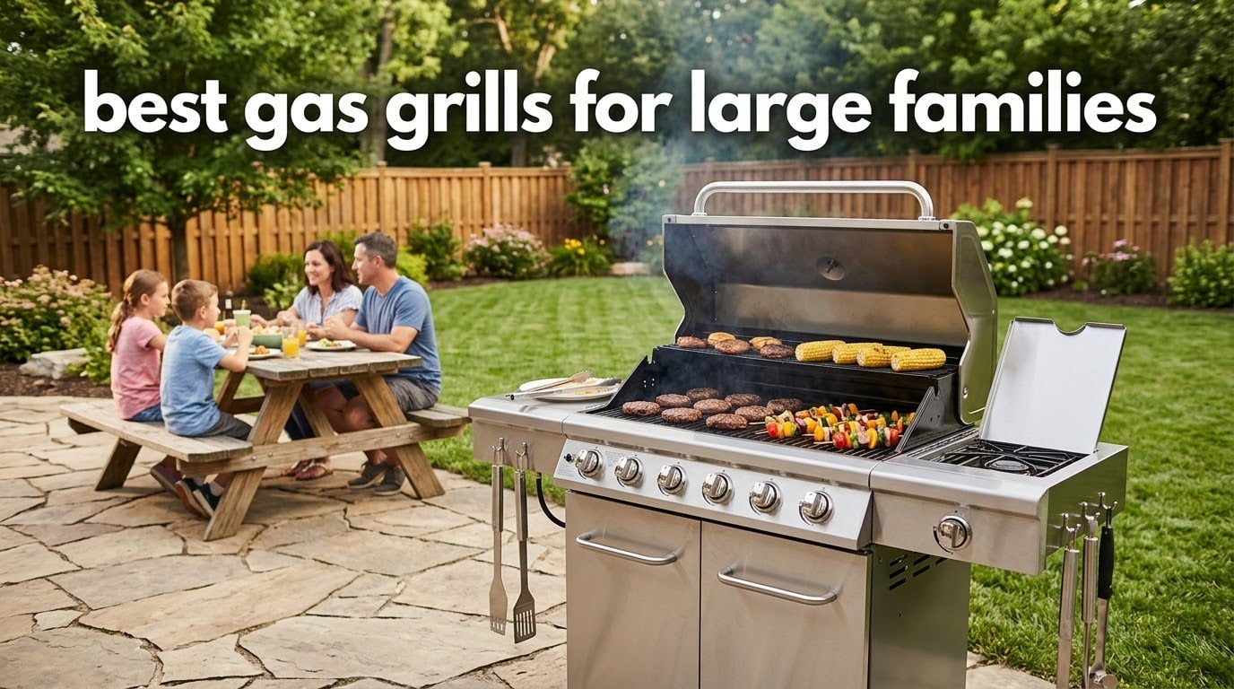 best gas grills for large families