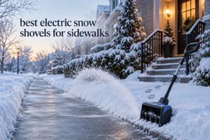 best electric snow shovels for sidewalks