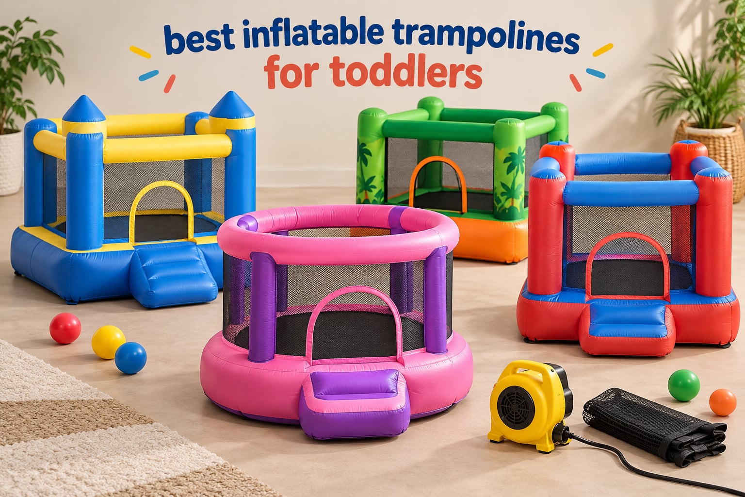 best inflatable trampolines for toddlers