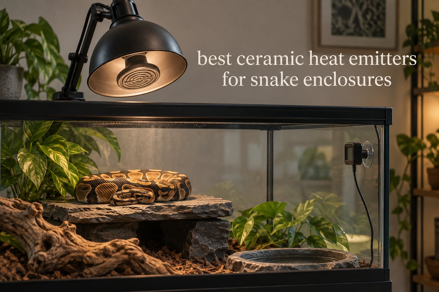 best ceramic heat emitters for snake enclosures