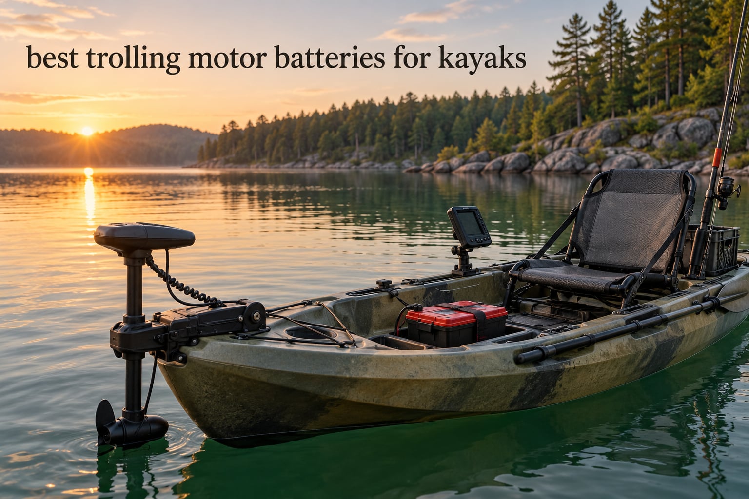 best trolling motor batteries for kayaks