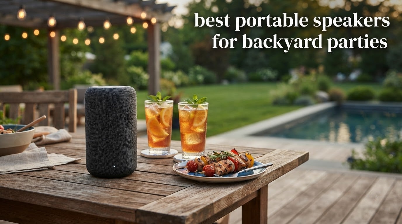 best portable speakers for backyard parties