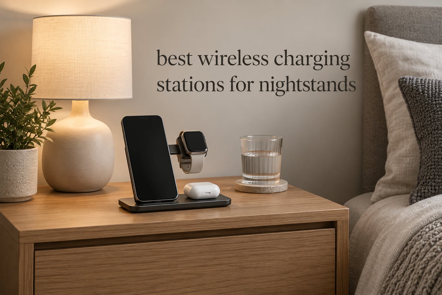 best wireless charging stations for nightstands