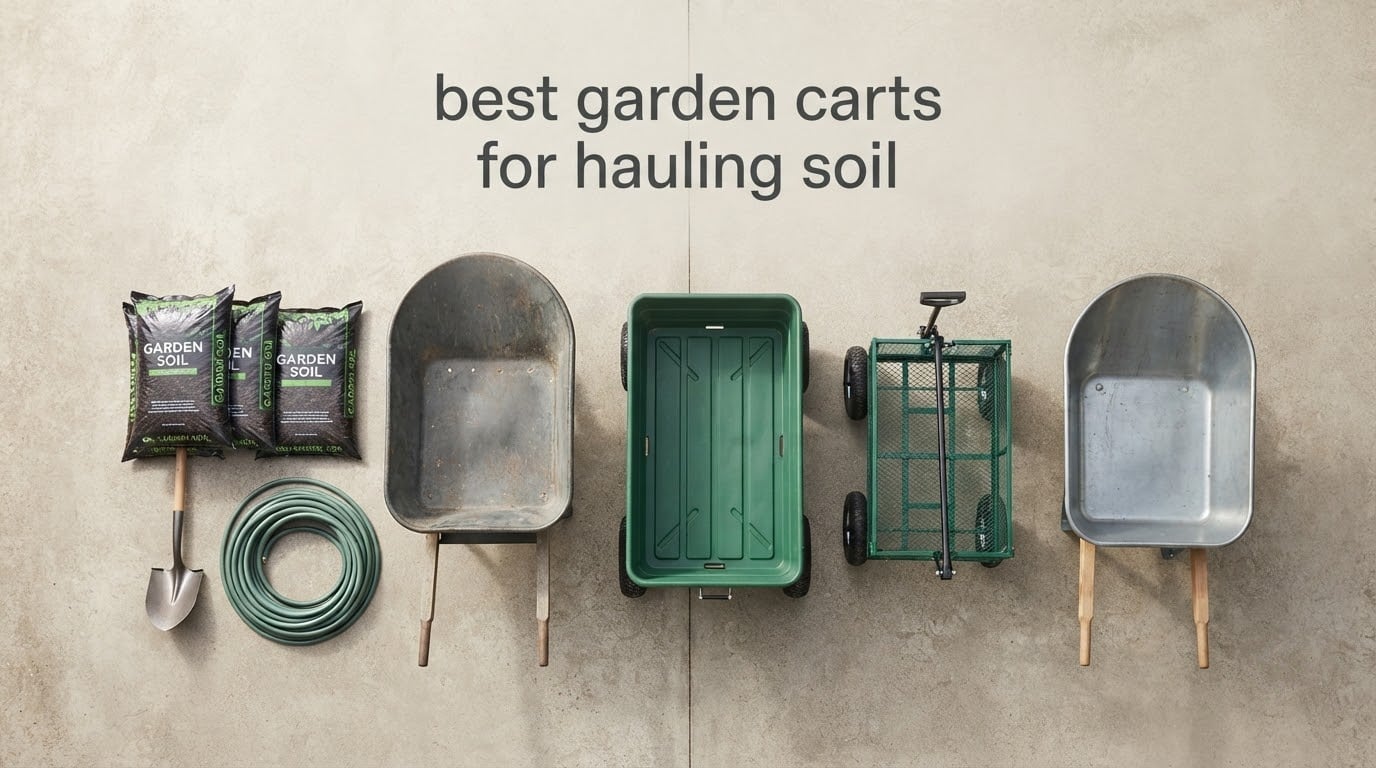 best garden carts for hauling soil