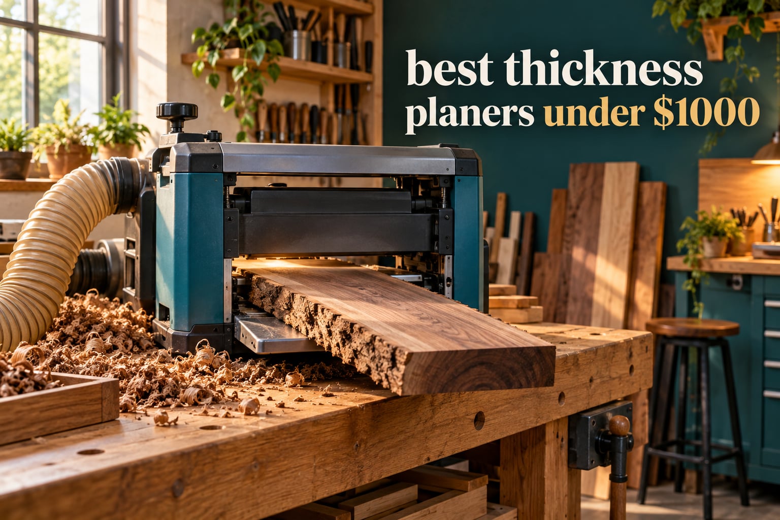 best thickness planers under $1000