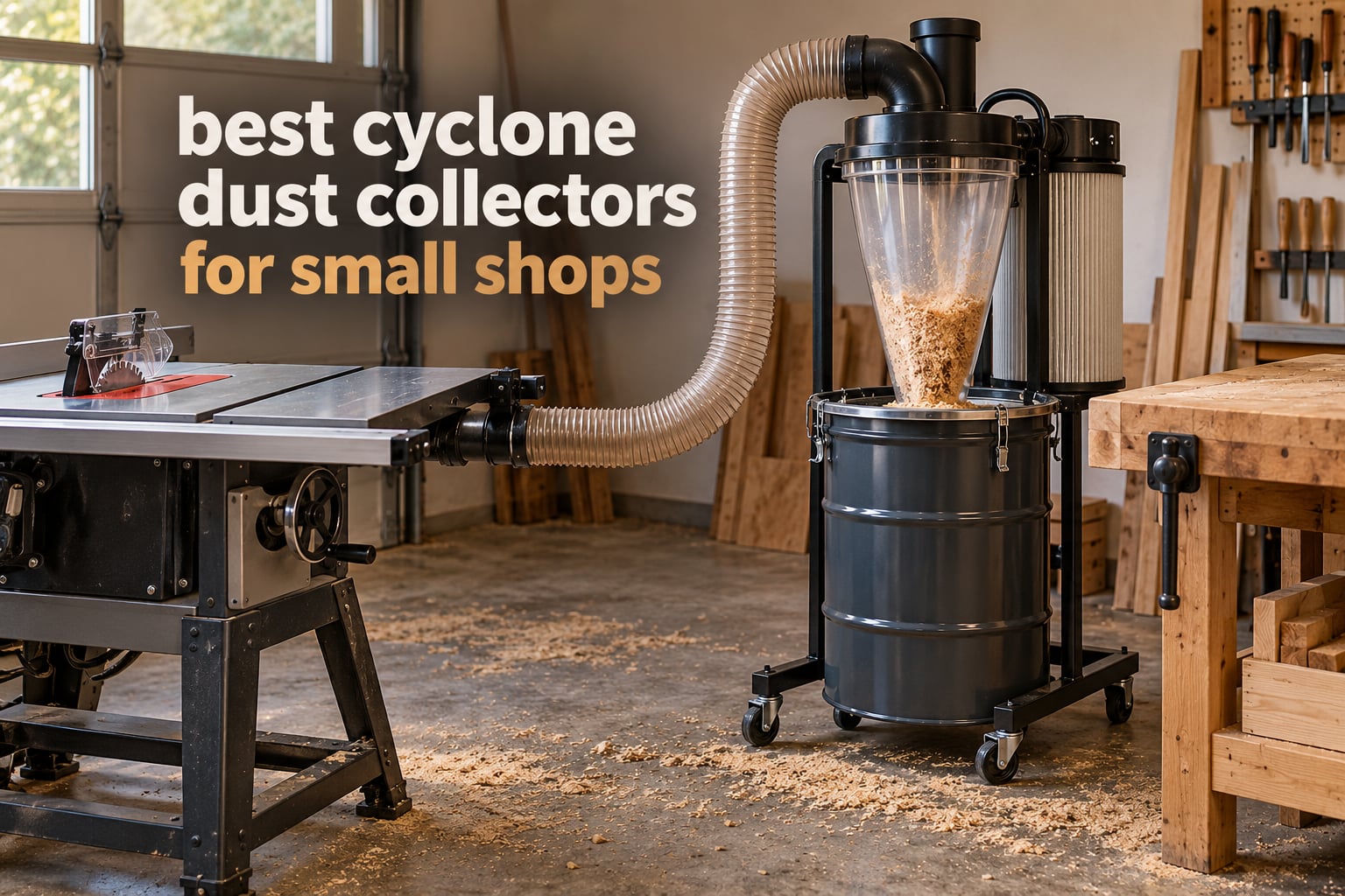 best cyclone dust collectors for small shops