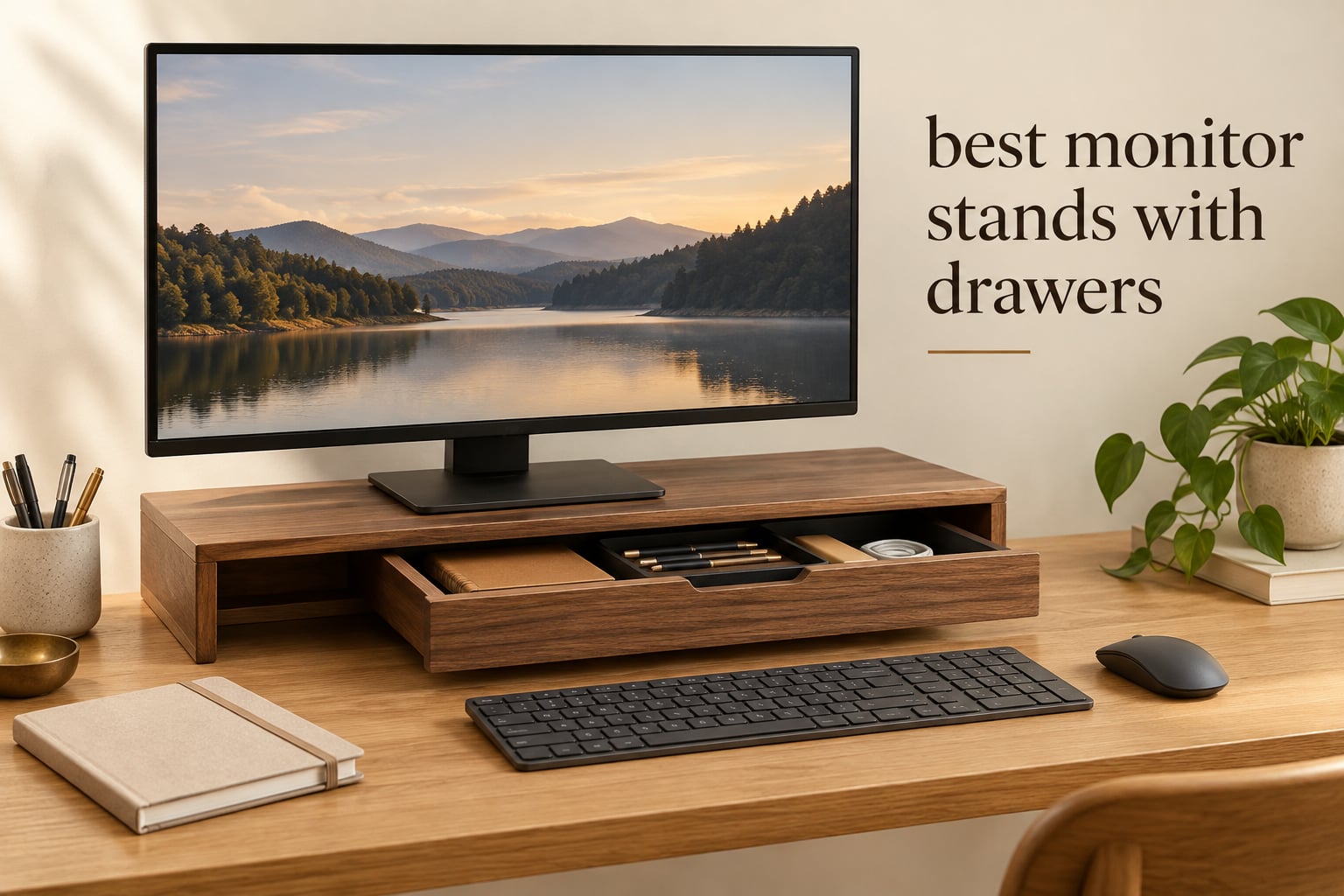 best monitor stands with drawers