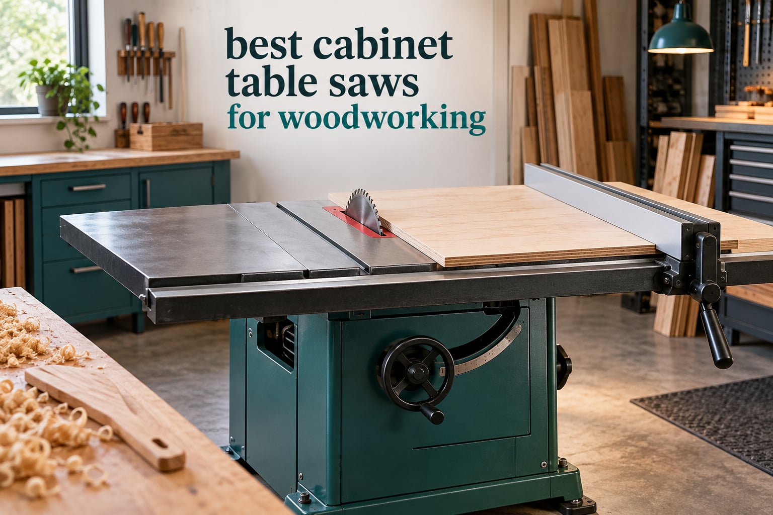 best cabinet table saws for woodworking