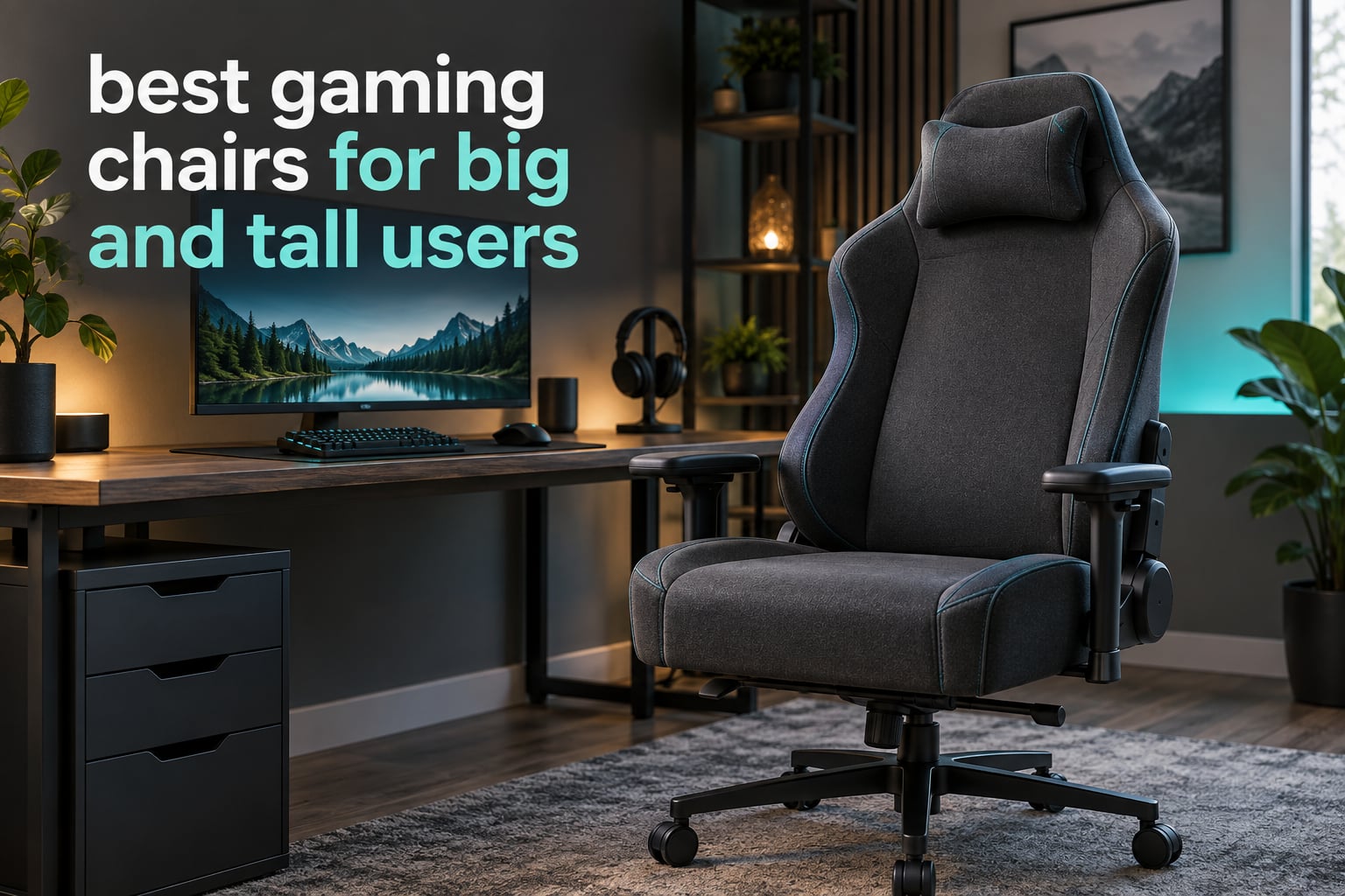 best gaming chairs for big and tall users