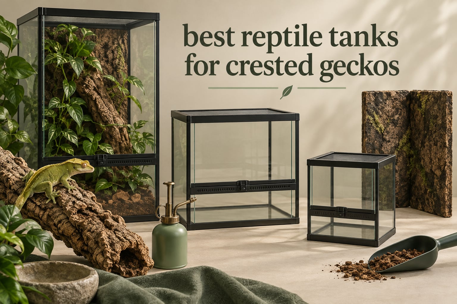 best reptile tanks for crested geckos