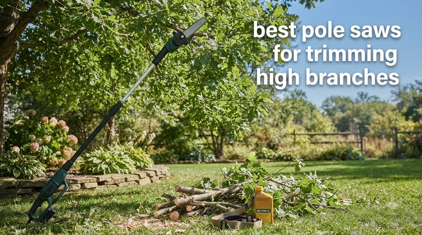 best pole saws for trimming high branches