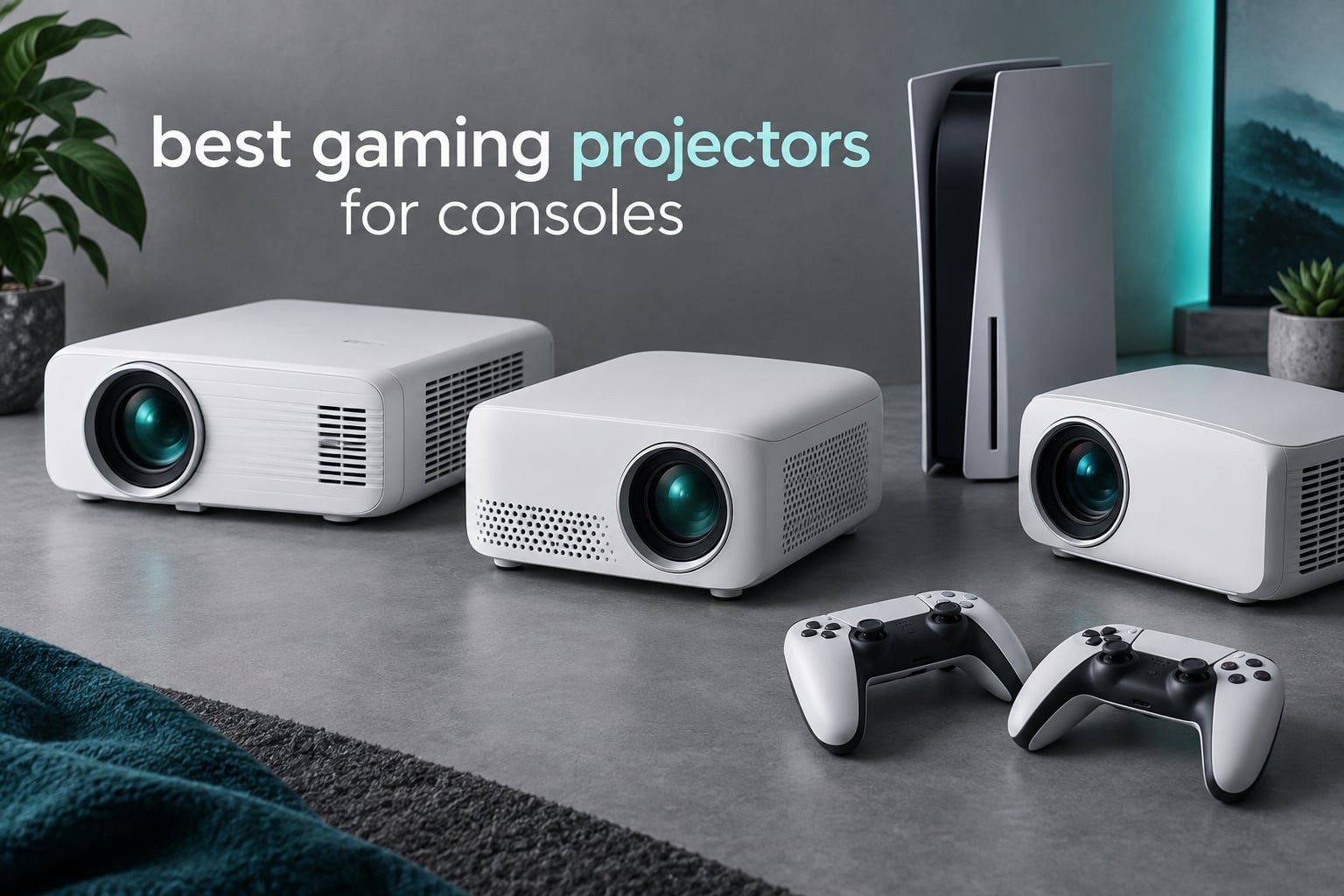 best gaming projectors for consoles