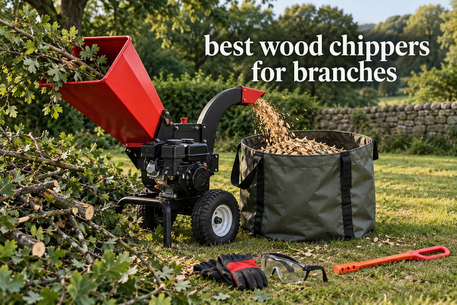 best wood chippers for branches