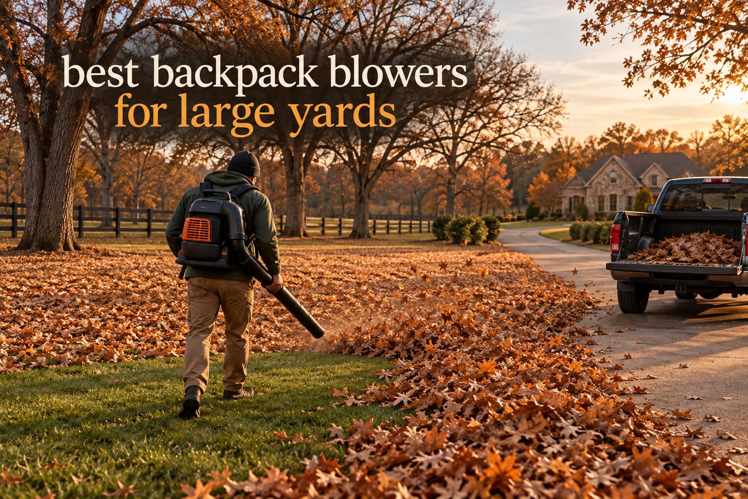 best backpack blowers for large yards