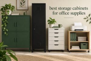 best storage cabinets for office supplies