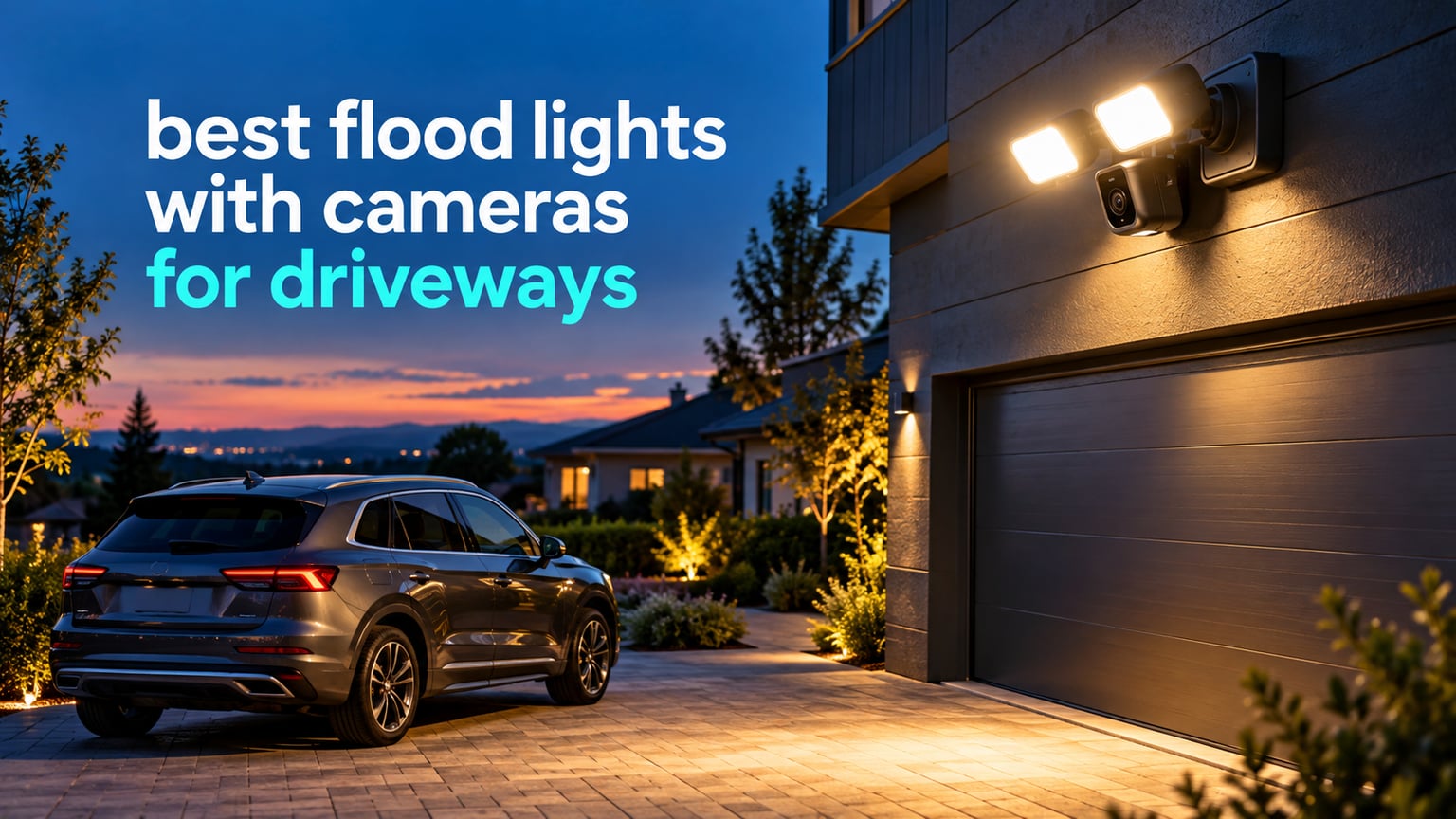 best flood lights with cameras for driveways
