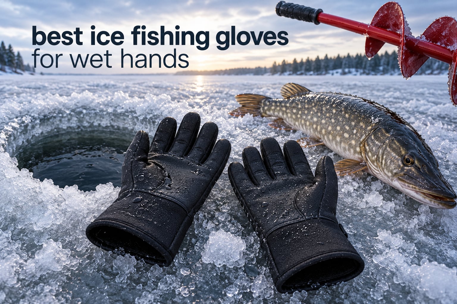 best ice fishing gloves for wet hands