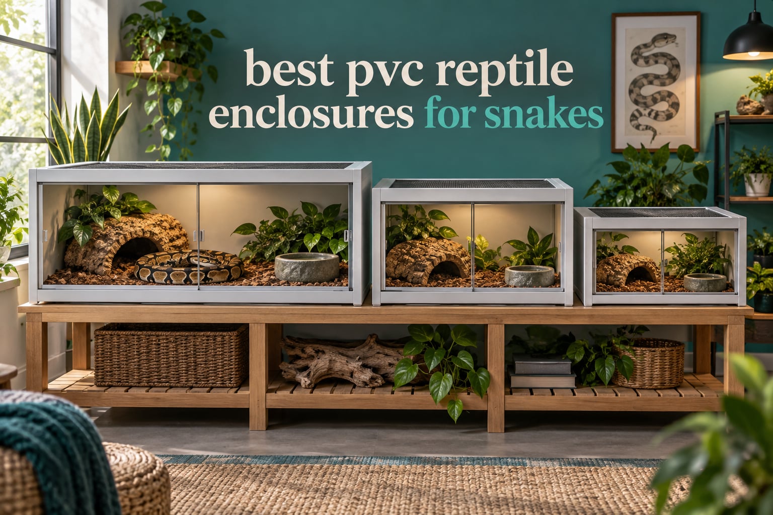 best pvc reptile enclosures for snakes