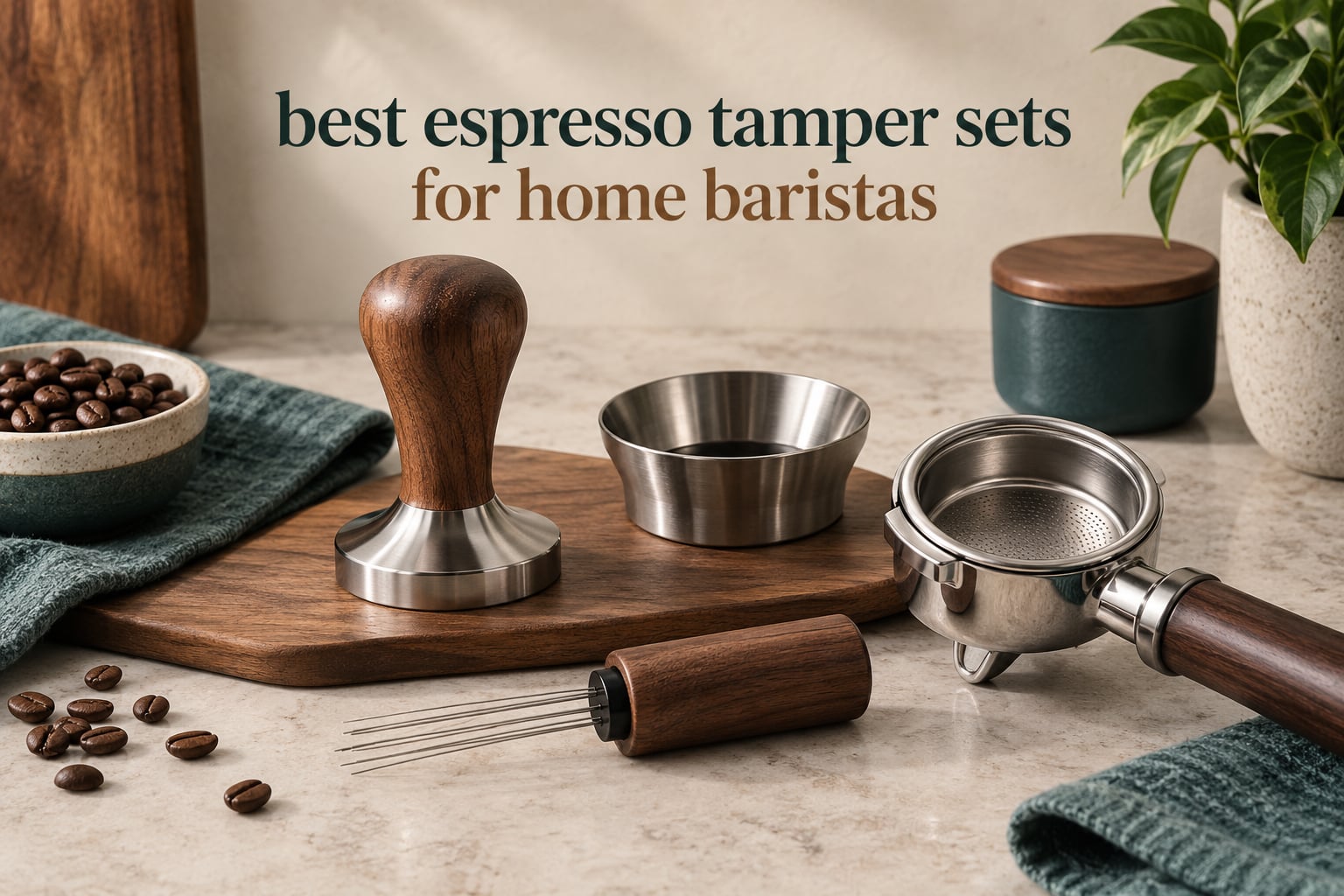 best espresso tamper sets for home baristas