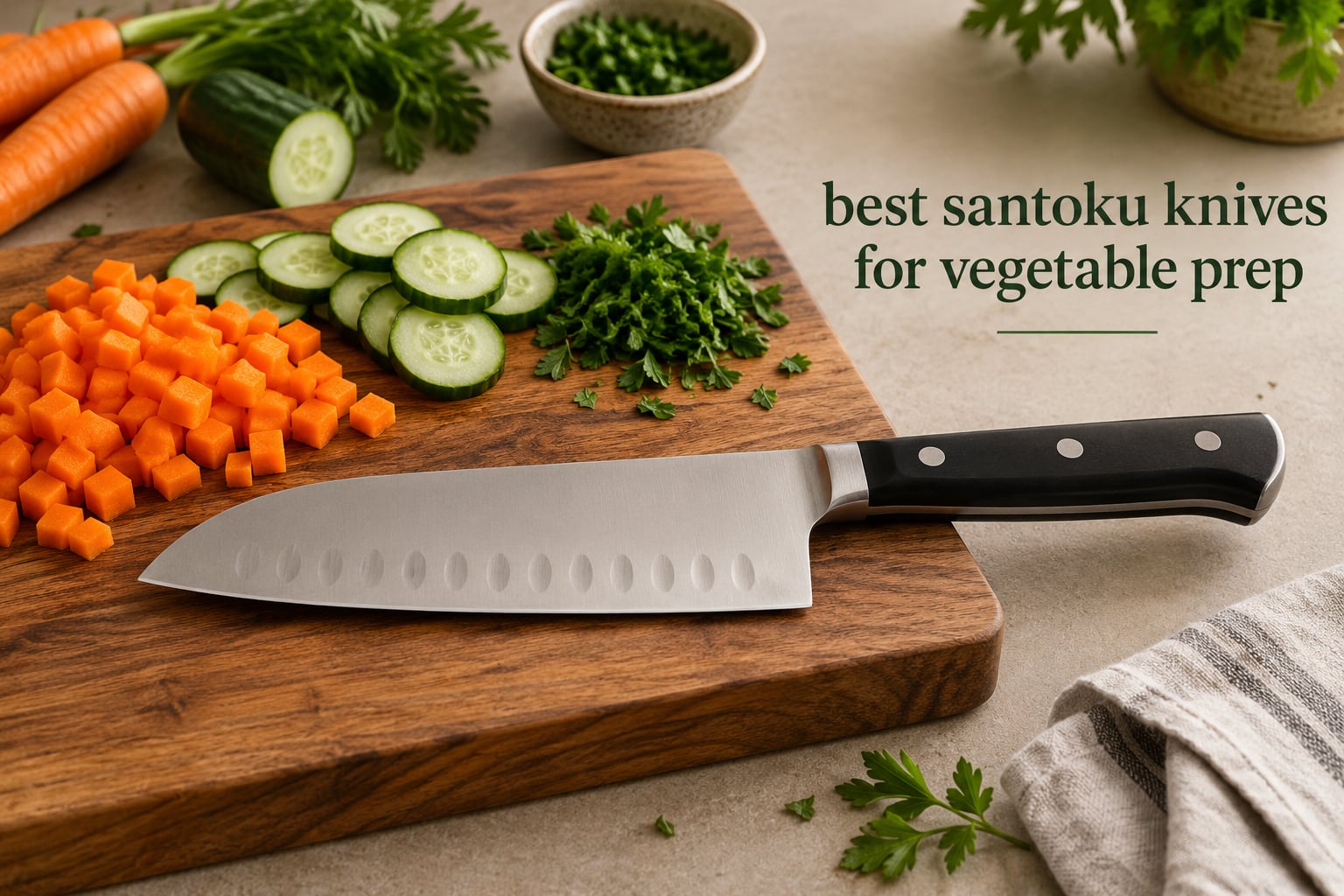 best santoku knives for vegetable prep